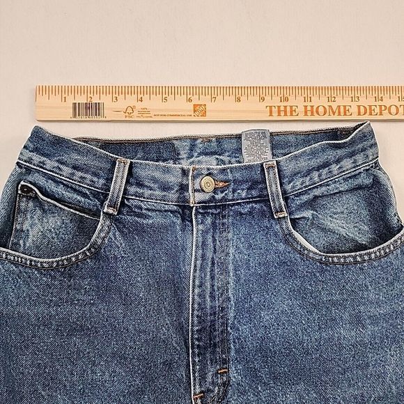 Vintage Gitano High Waisted Mom Jeans 90s Size 10 Tall Y2K Medium Wash - Picture 6 of 12